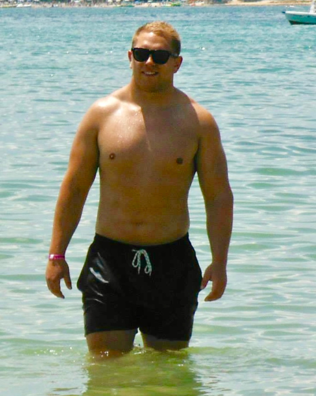 Ben before — 70lbs heavier